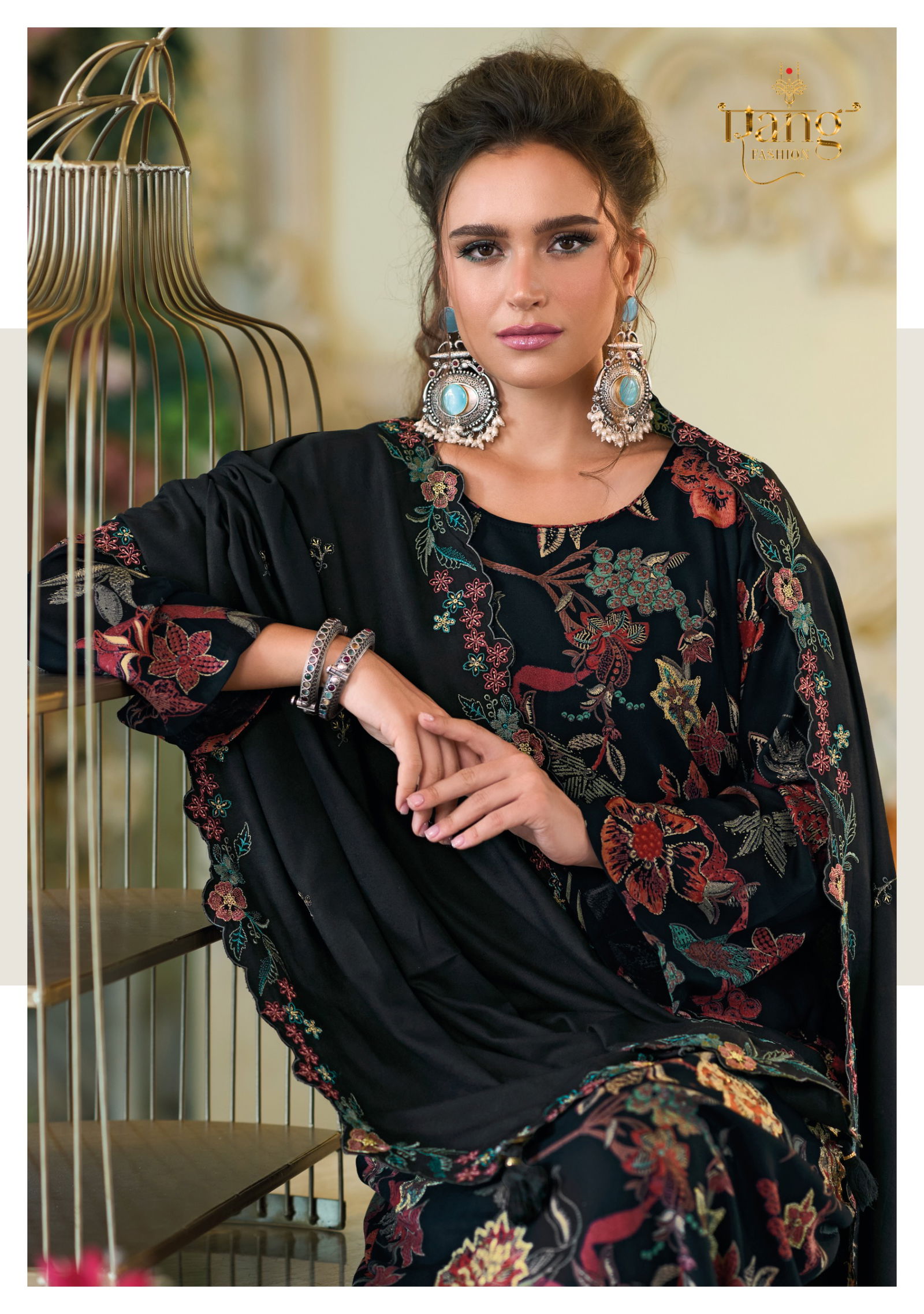 Safroon By Rang Pure Wool Digital Printed Dress Material Wholesale Shop In Surat